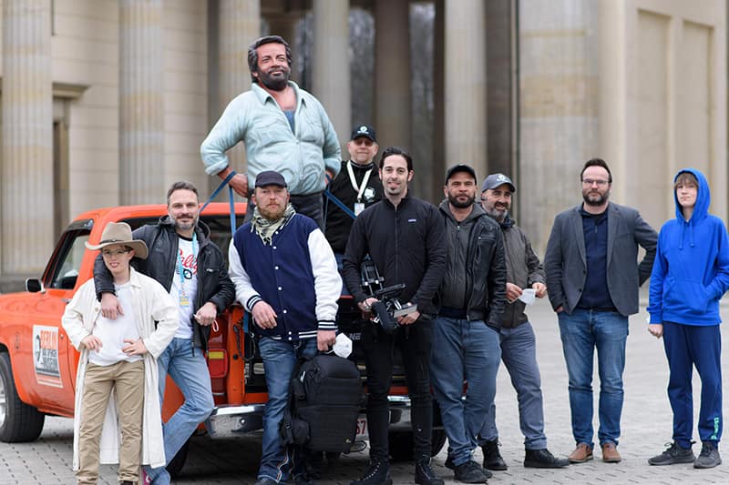 Ein Teil der Bud Spencer Museums Crew