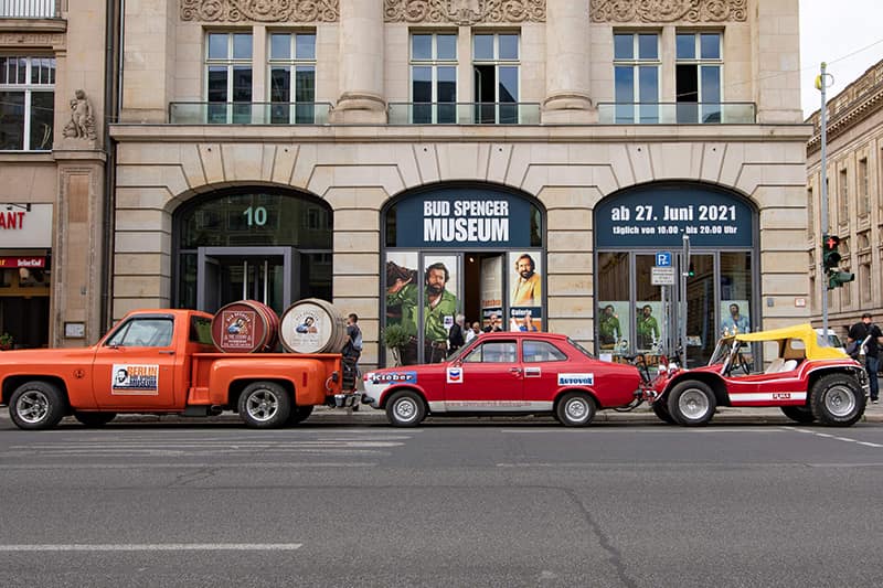 Das Bud Spencer Museum von der Strasse